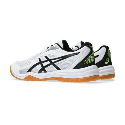 Asics 1071A086 Upcourt Spor Ayakkabı Beyaz-Siyah - 4