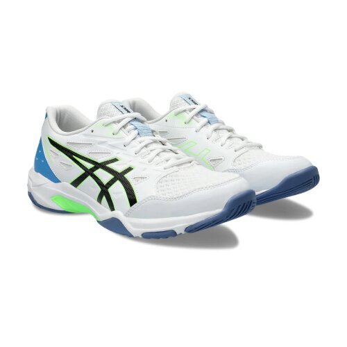 Asics 1071A091 Gel-Rocket Spor Ayakkabı Beyaz-Mavi - 3