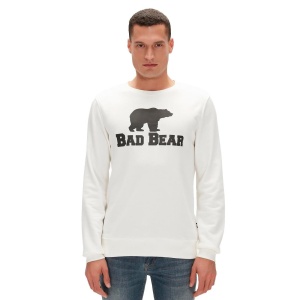 Bad Bear 20.02.12.011 Crewneck Sweatshirt Beyaz 