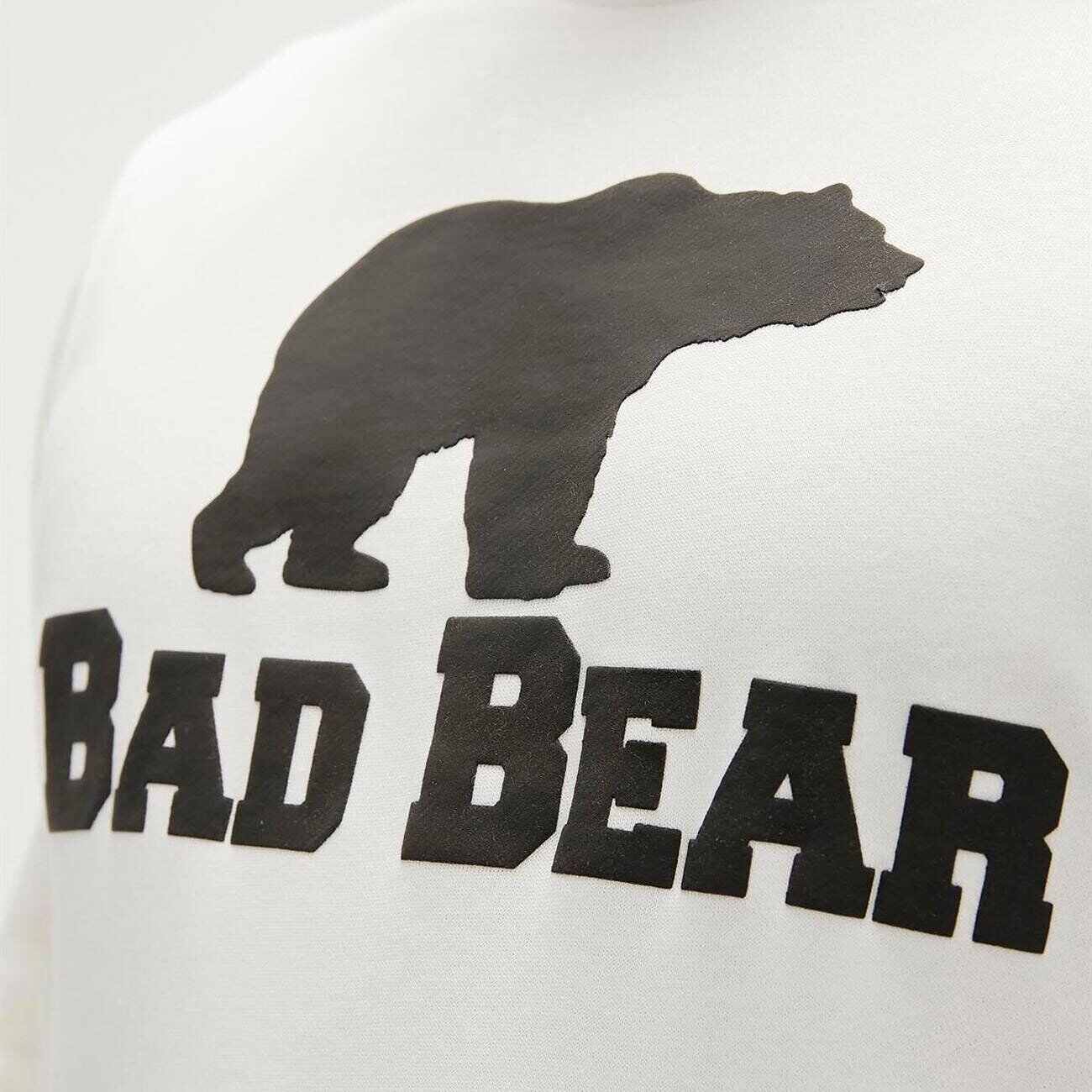 Bad Bear 20.02.12.011 Crewneck Sweatshirt Beyaz - 4