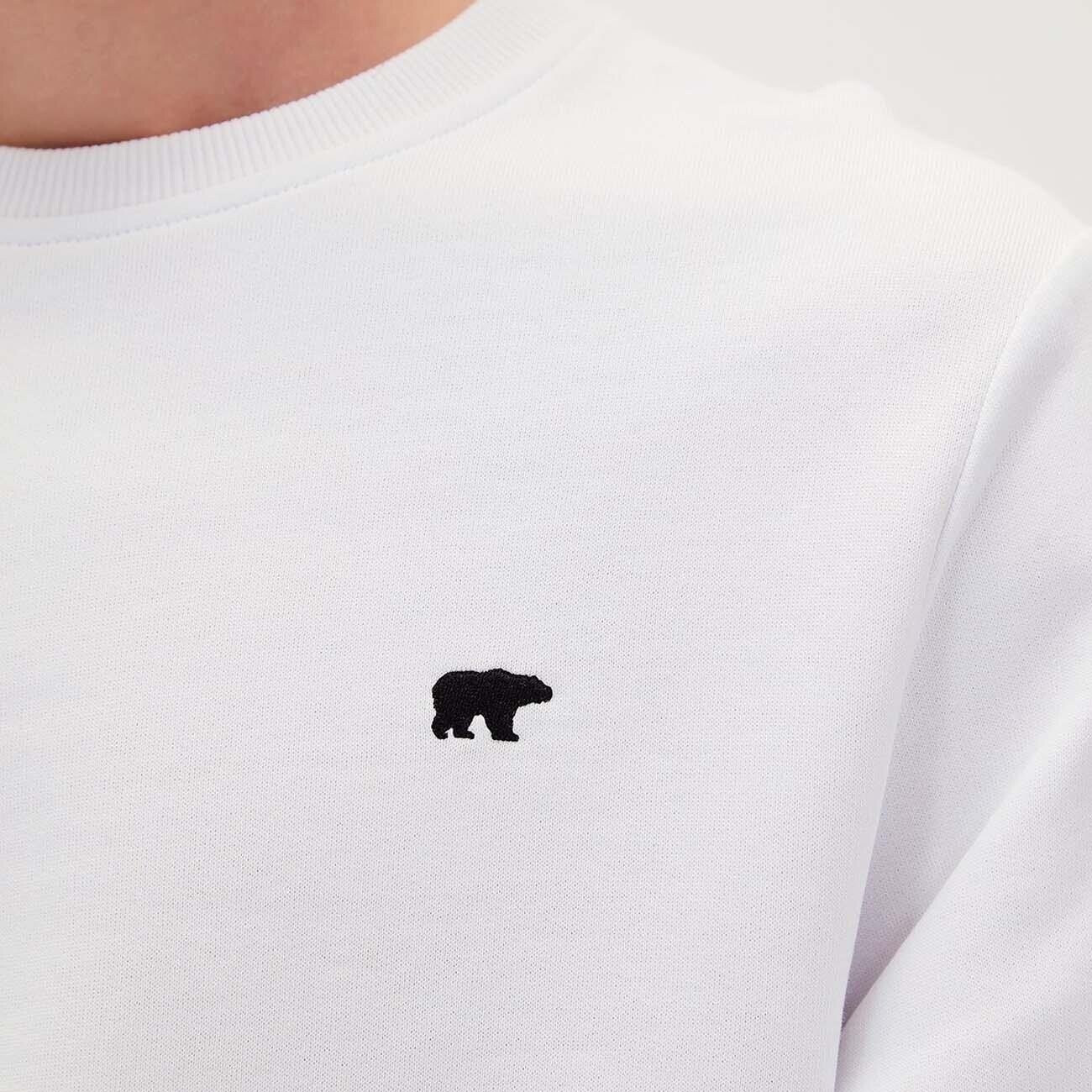 Bad Bear 20.02.12.012 Presage Crewneck Sweatshirt Beyaz - 4