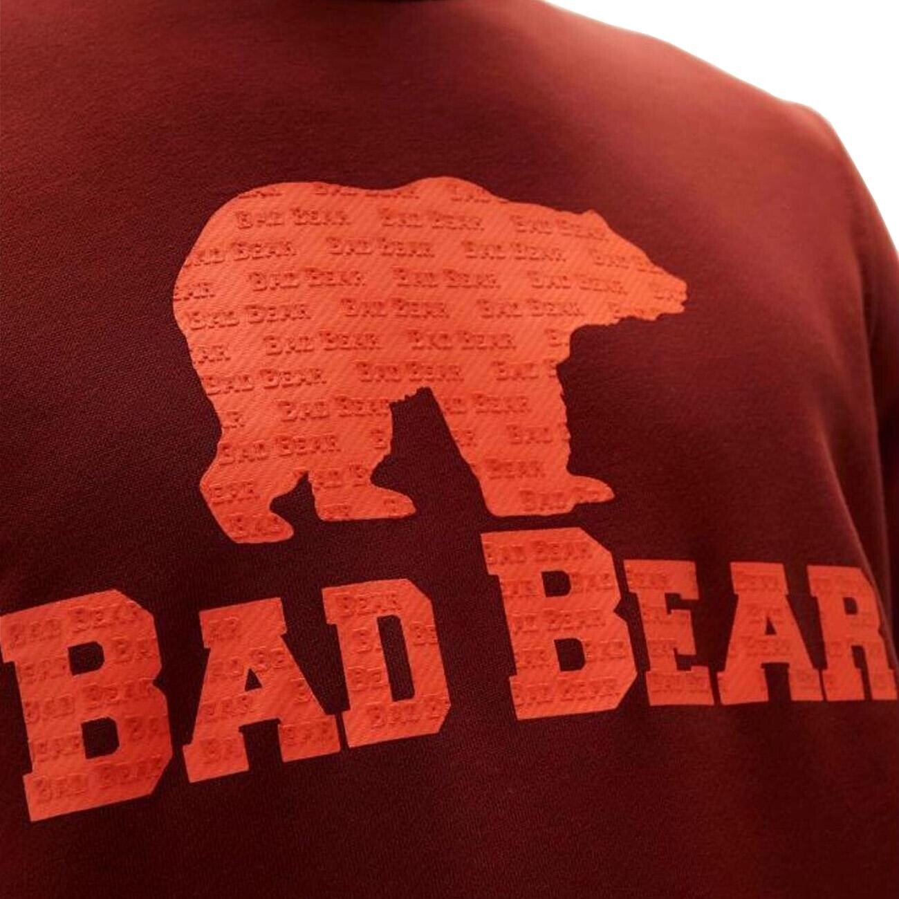 Bad Bear Logo Crewneck Sweatshirt Kahve - 4