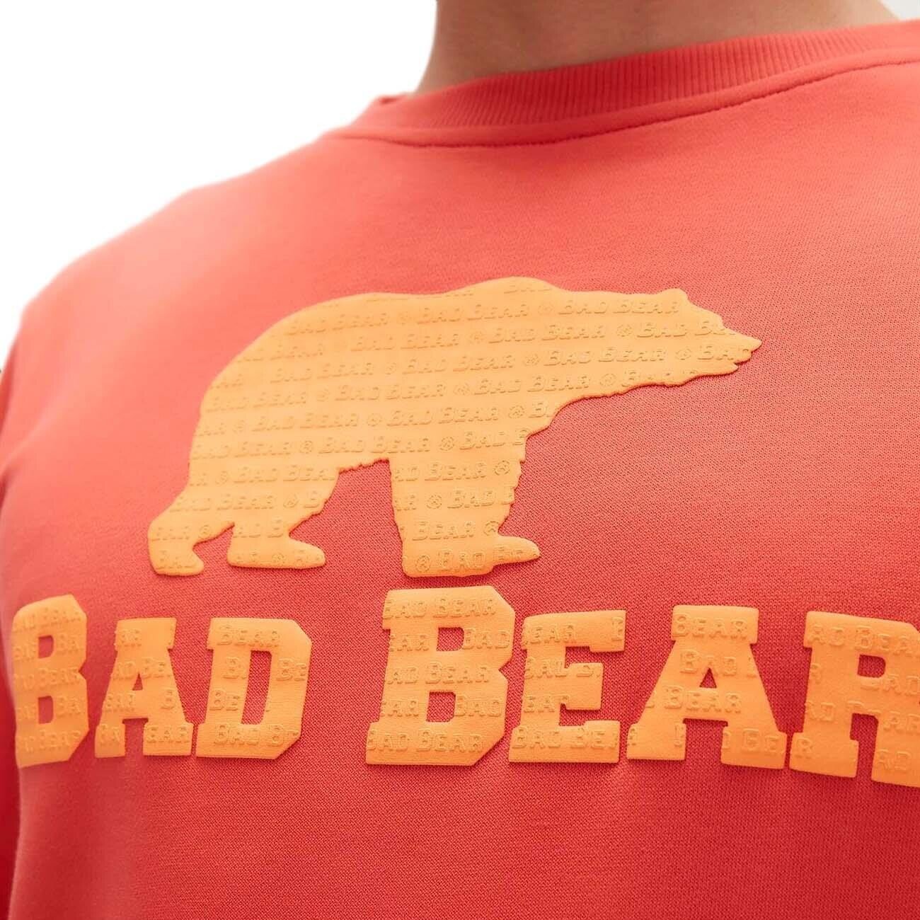 Bad Bear Logo Crewneck Sweatshirt Tarçın - 4