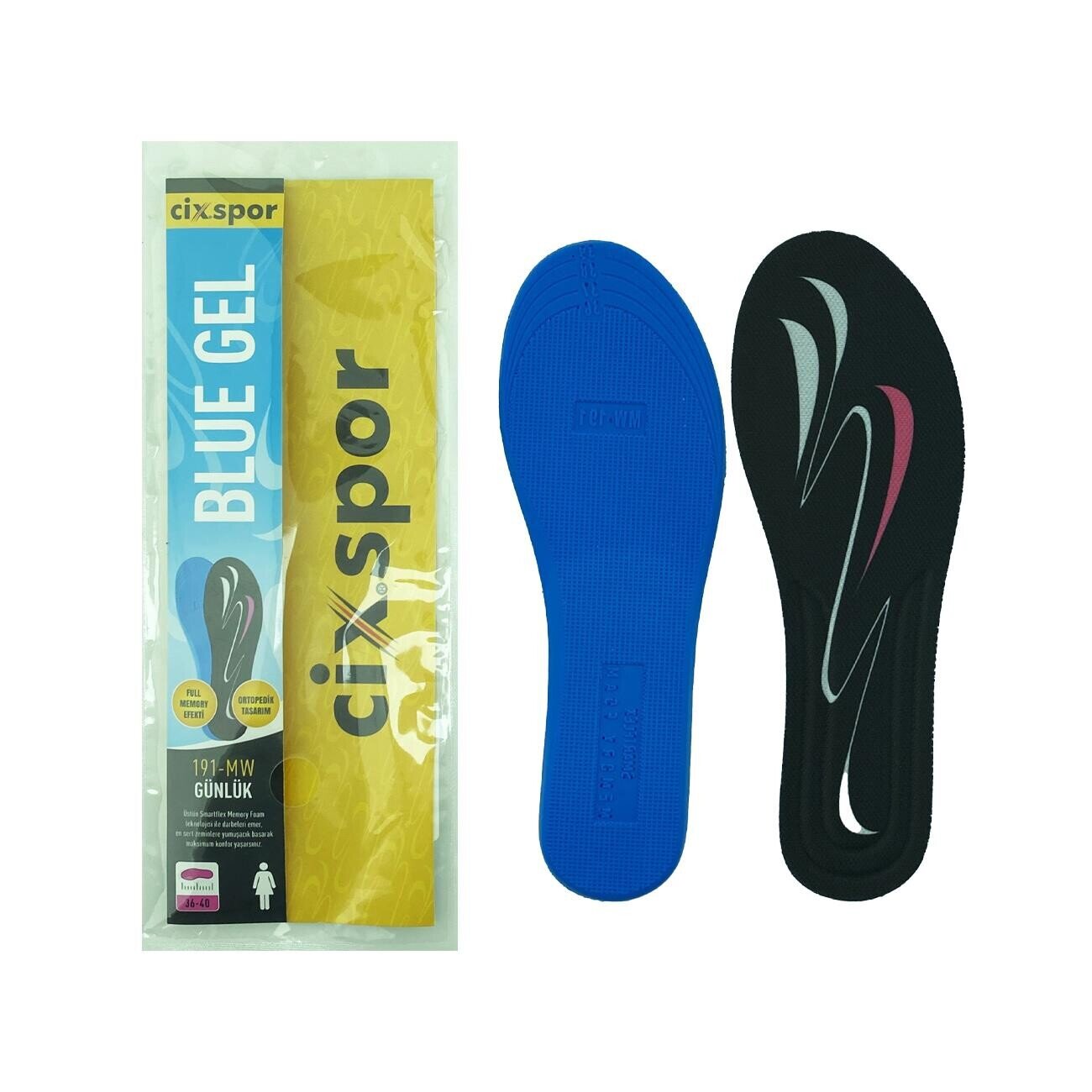 Cix Spor Blue Gel Ayakkabı Tabanlığı Lacivert - 1