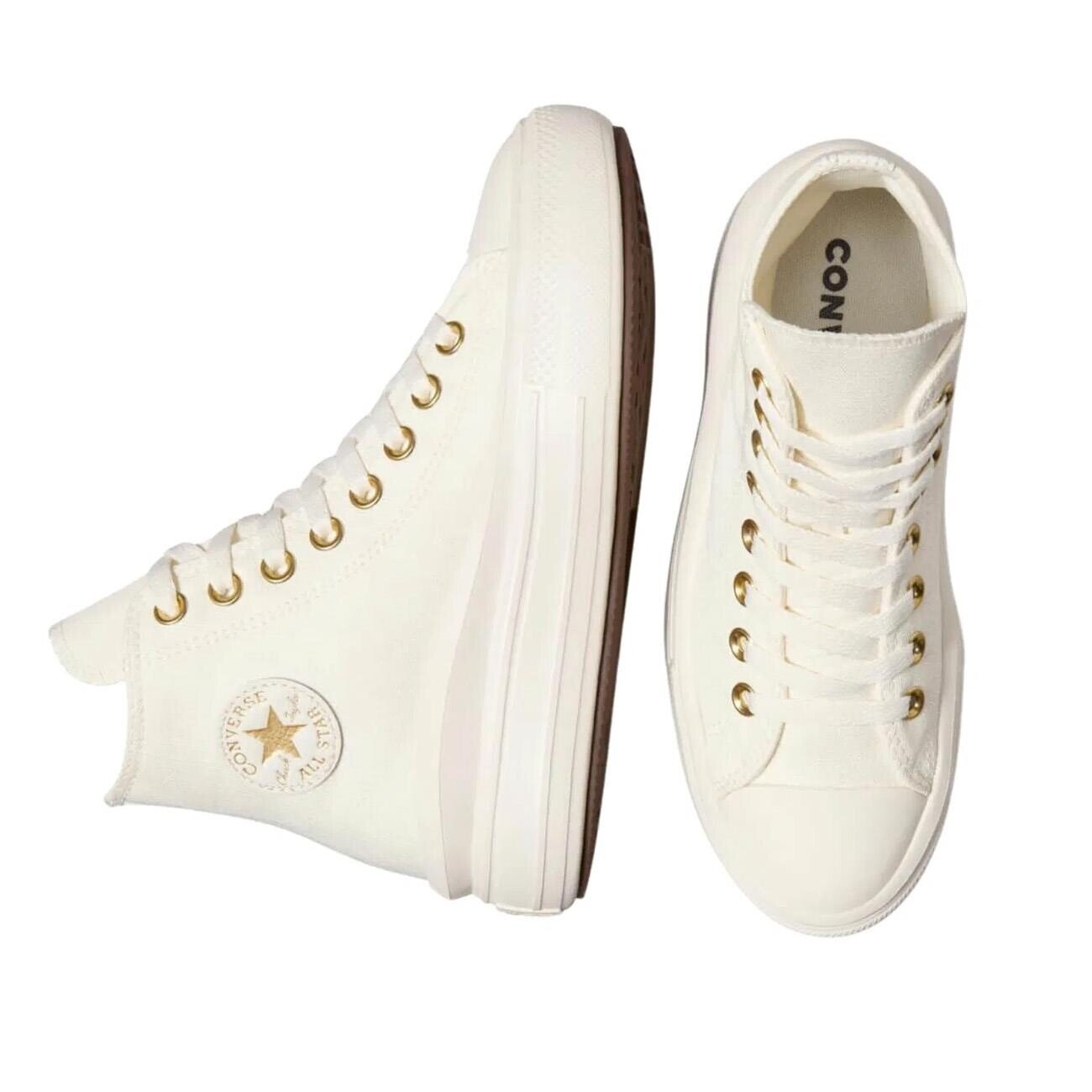 Converse A08384C Ayakkabı Krem - 4