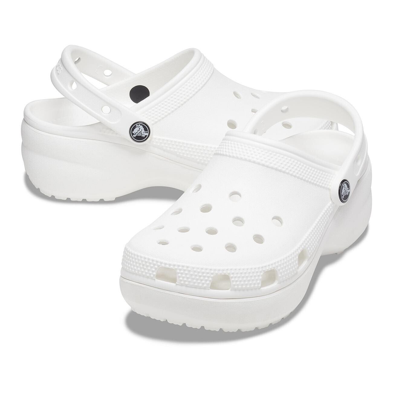 Crocs 206750 Classic Platform Beyaz Clog W - 3