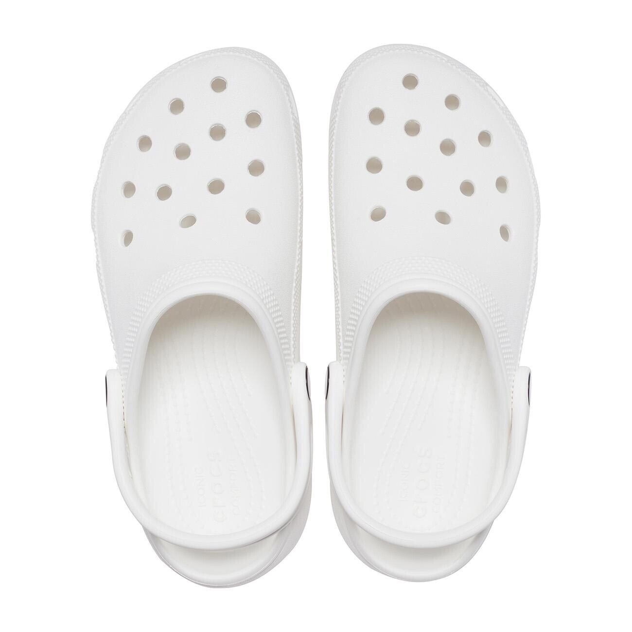 Crocs 206750 Classic Platform Beyaz Clog W - 4