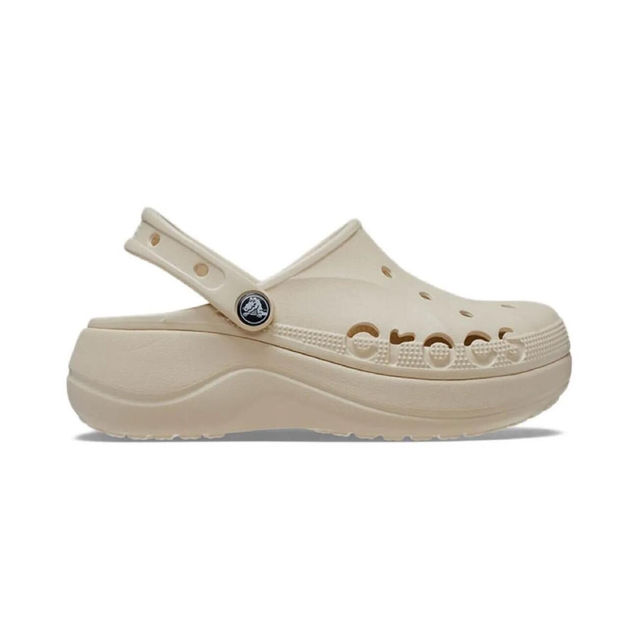 Crocs 208186 Baya Platform Clog Kırık Beyaz - 1