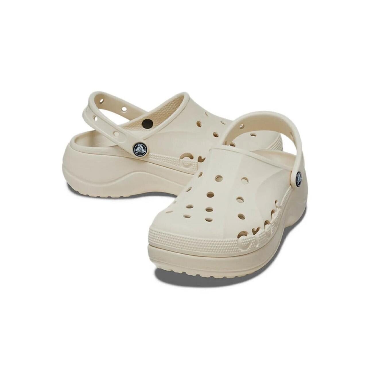 Crocs 208186 Baya Platform Clog Kırık Beyaz - 3