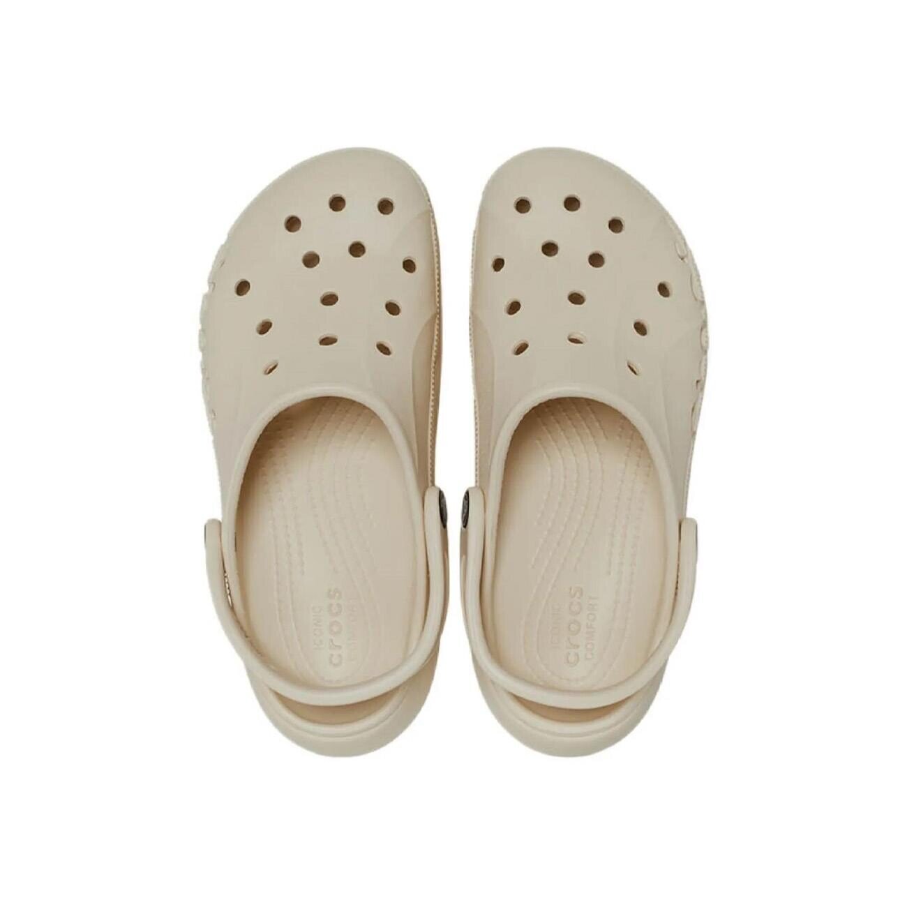 Crocs 208186 Baya Platform Clog Kırık Beyaz - 4