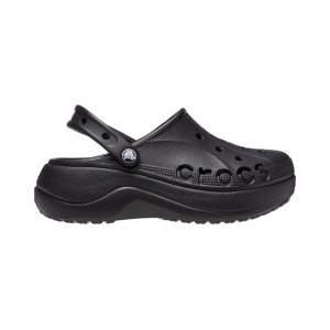 Crocs 208186 Baya Platform Clog Siyah 