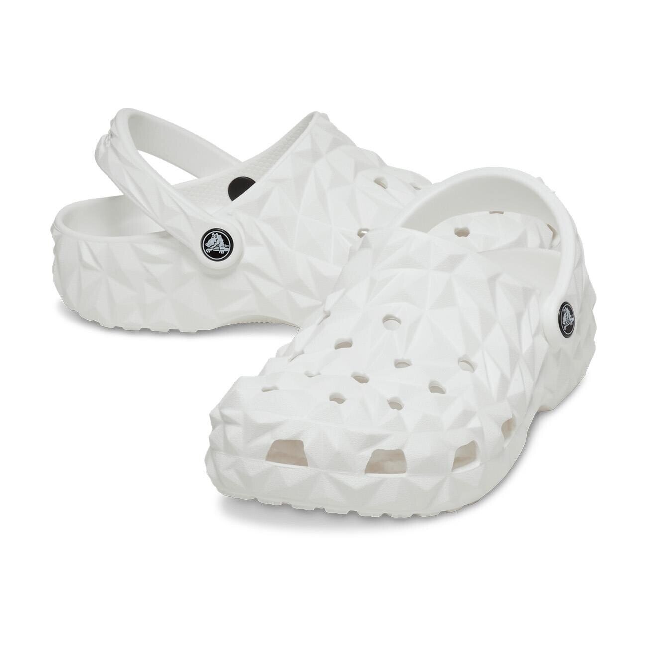 Crocs 209563 Classic Geometric Clog Beyaz - 3