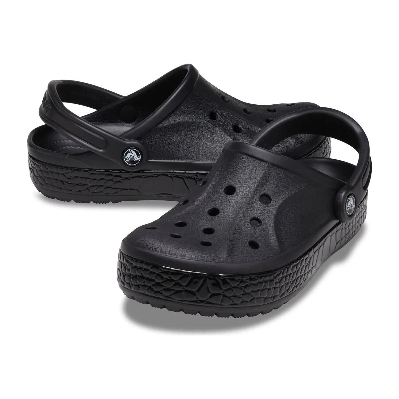 Crocs 209681 Bayaband Croco Clog Terlik Siyah - 3