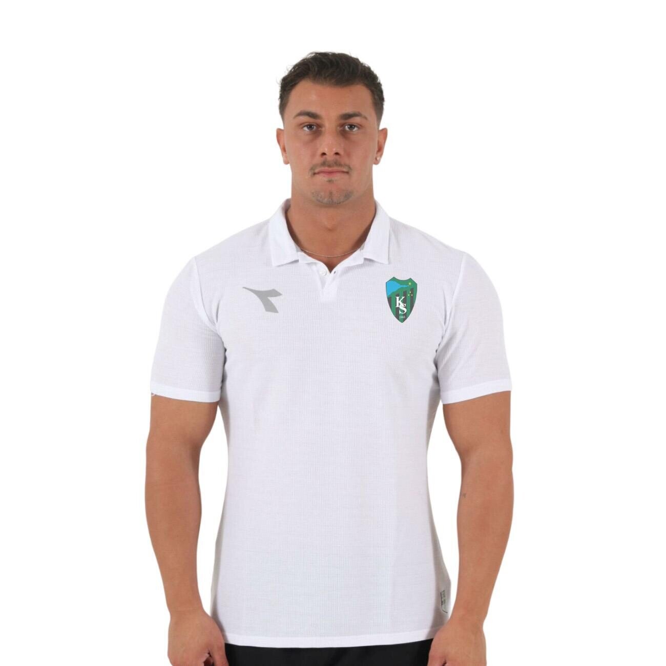 Diadora 1010230 Alto Kamp Polo Tişört Beyaz - 1