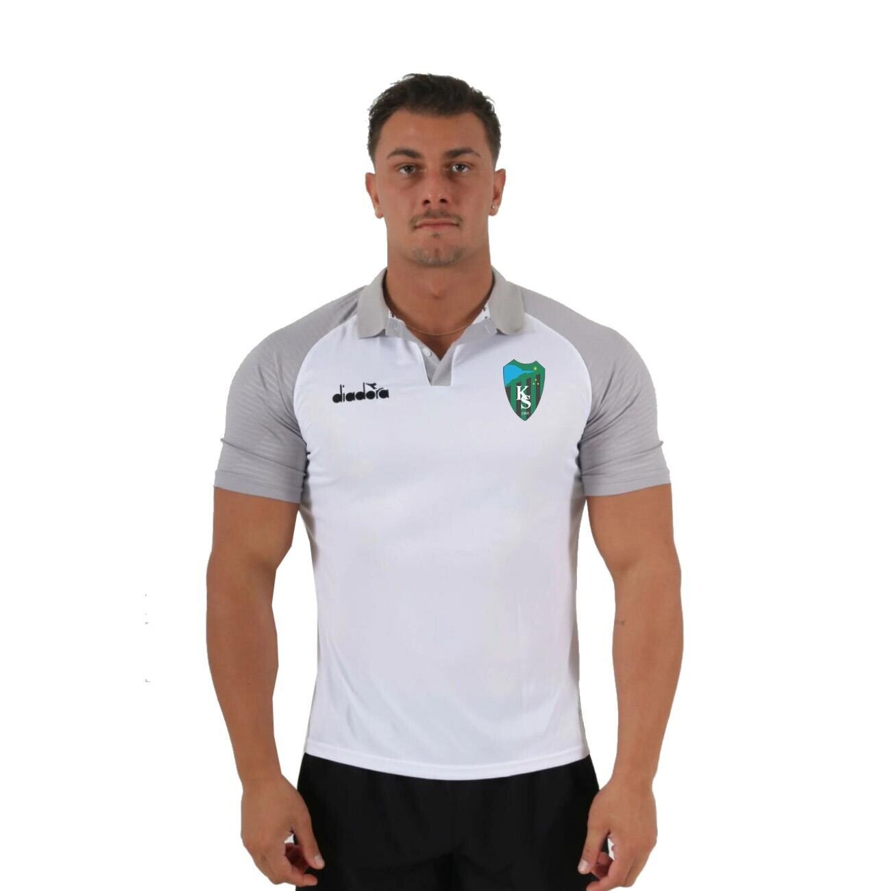 Diadora 1050127 Premium Kamp Polo Tişört Beyaz - 1