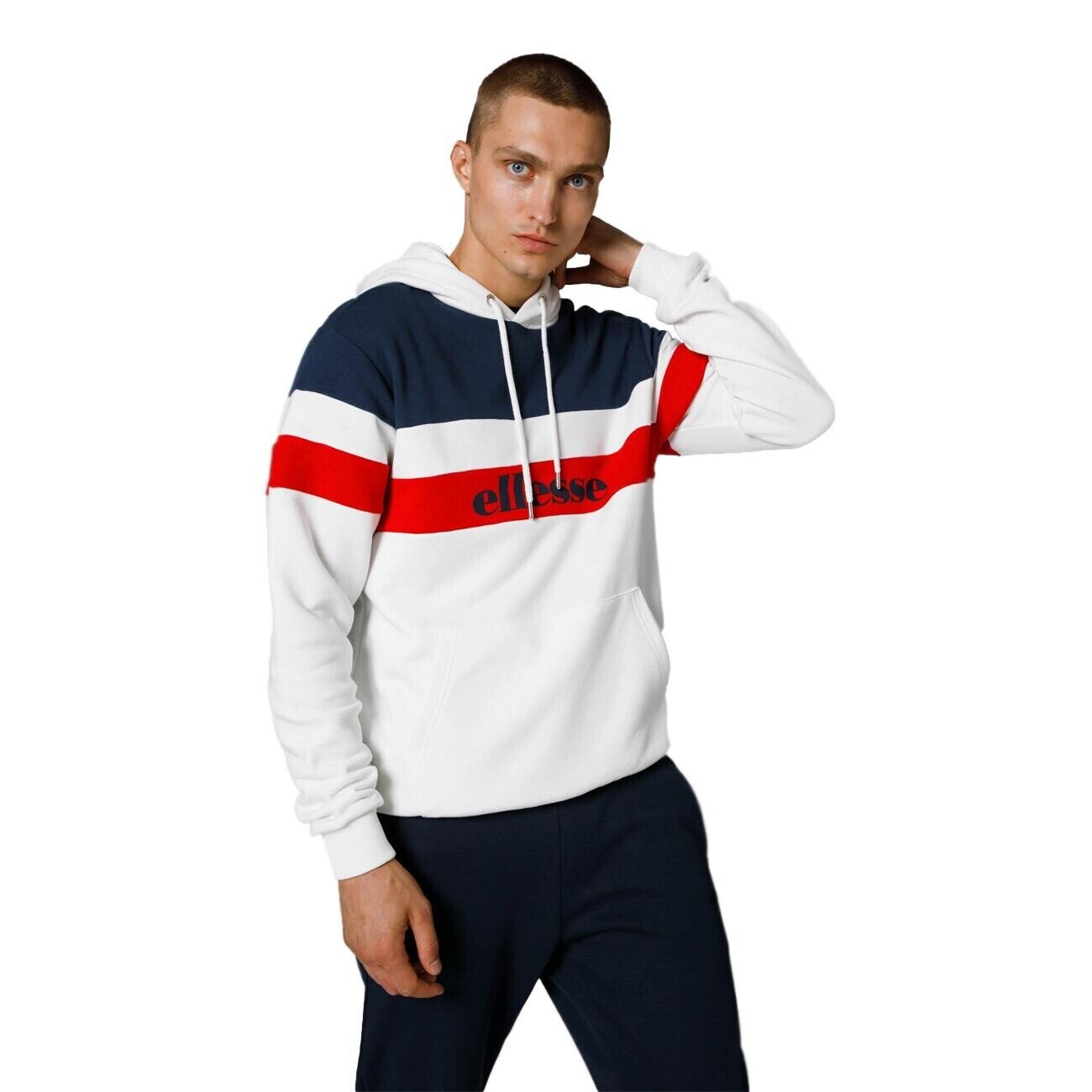 Ellesse Em272 Sweatshirt Beyaz - 2