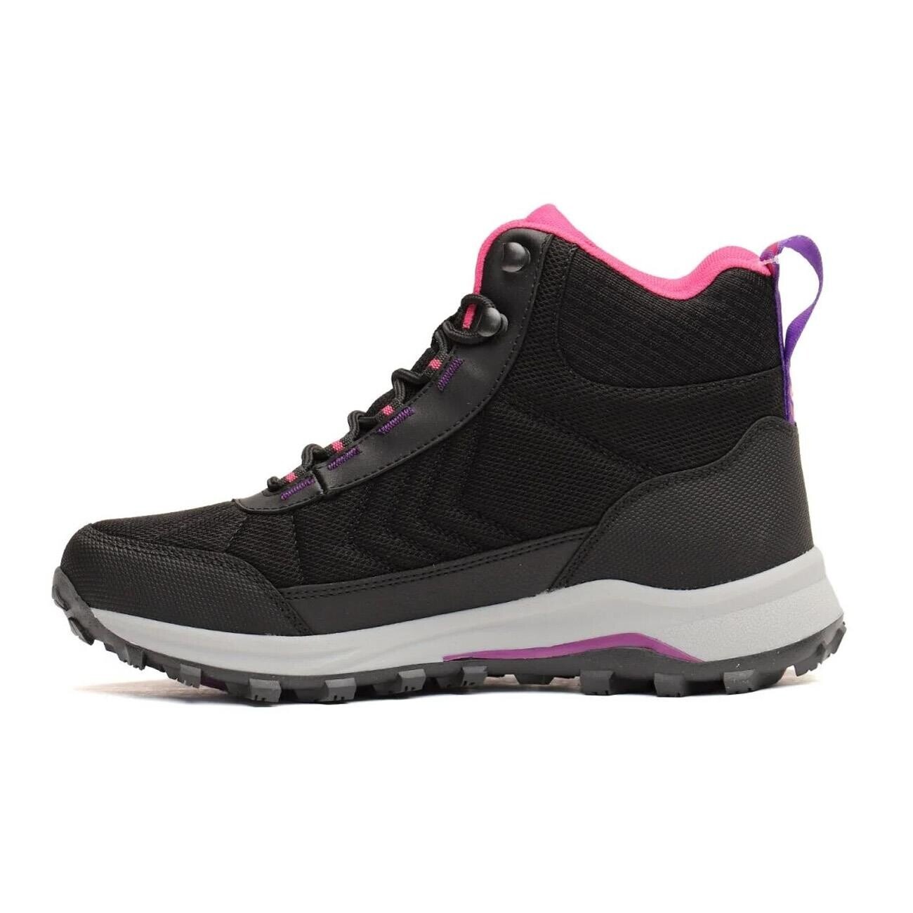 Hummel 900407 Lemos High Outdoor Ayakkabı Siyah-Pembe - 2