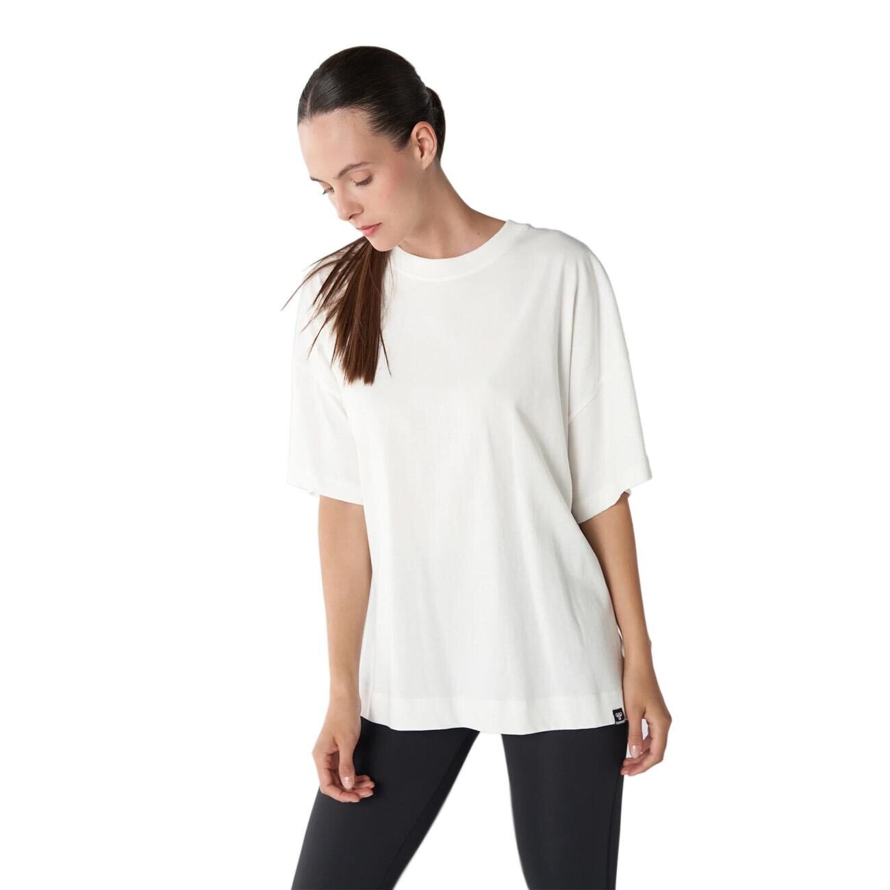 Hummel 911815 Hmlliv Oversize T-Shirt Beyaz - 4