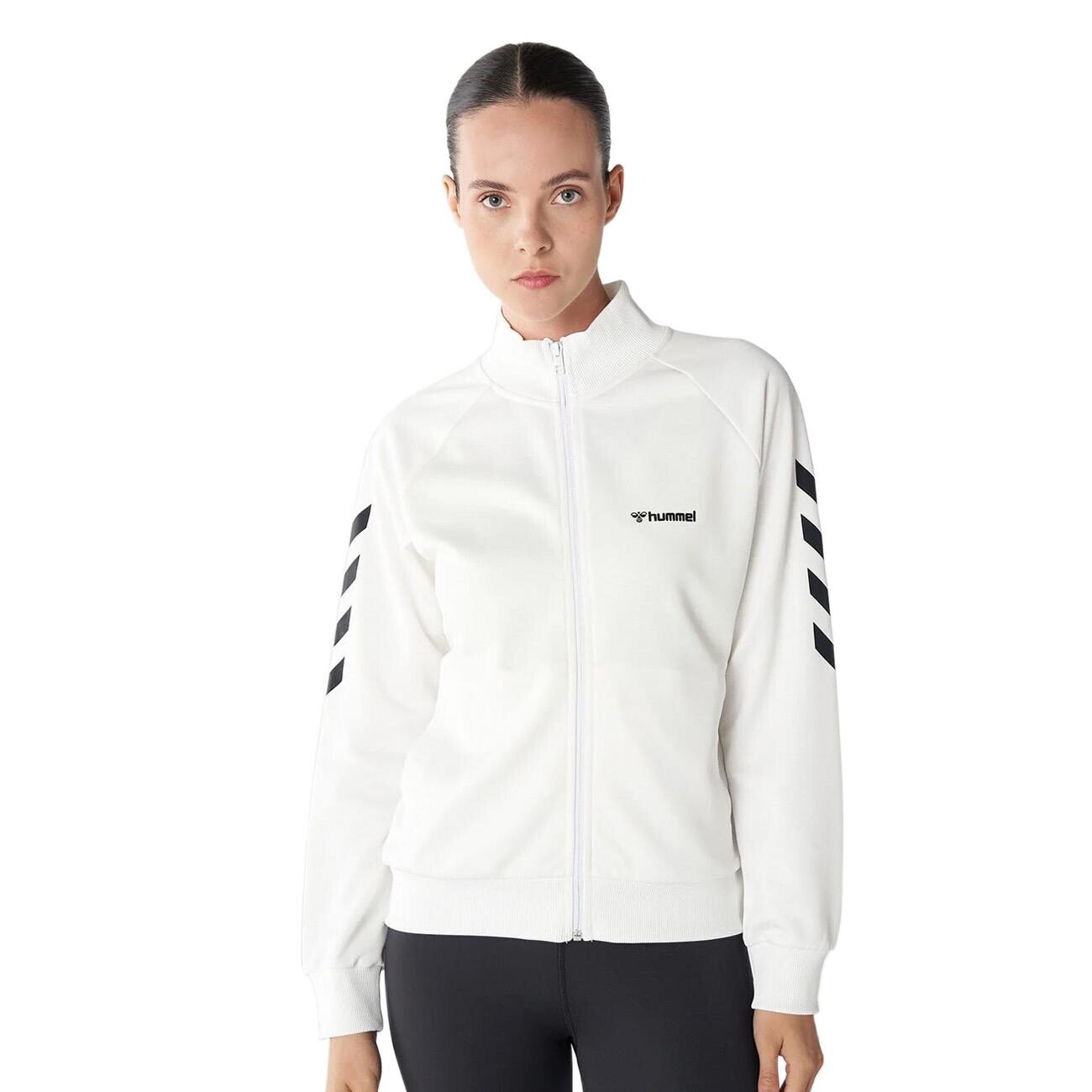 Hummel 921773 Hmlgenesa Zip Ceket Beyaz - 5