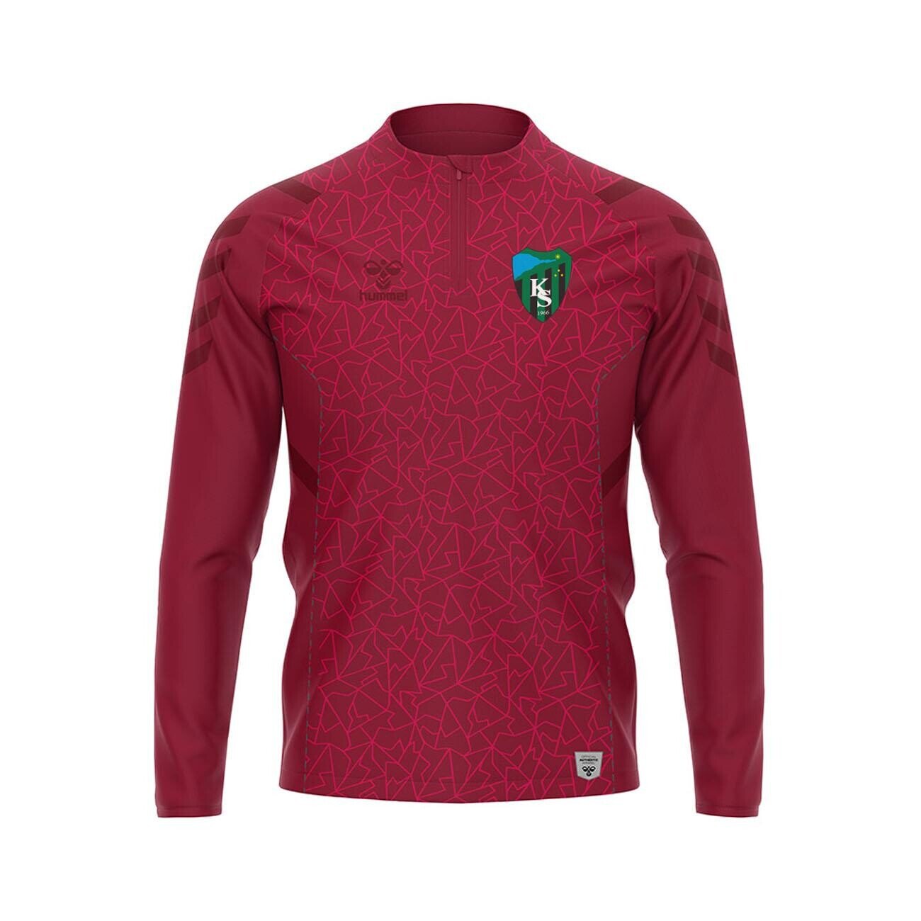 Kocaelispor Hummel 922218 Dream Antrenman Eşofman Üstü Bordo - 1