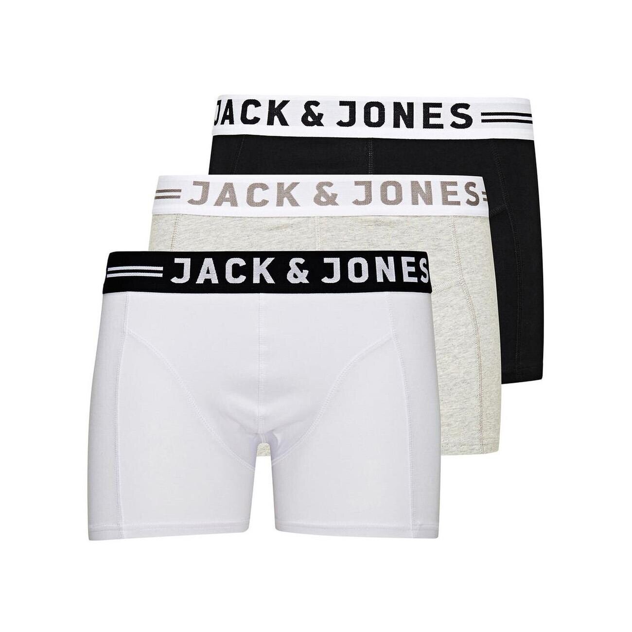 Jack & Jones 12081832 3'lü Boxer Grimelanj - 1