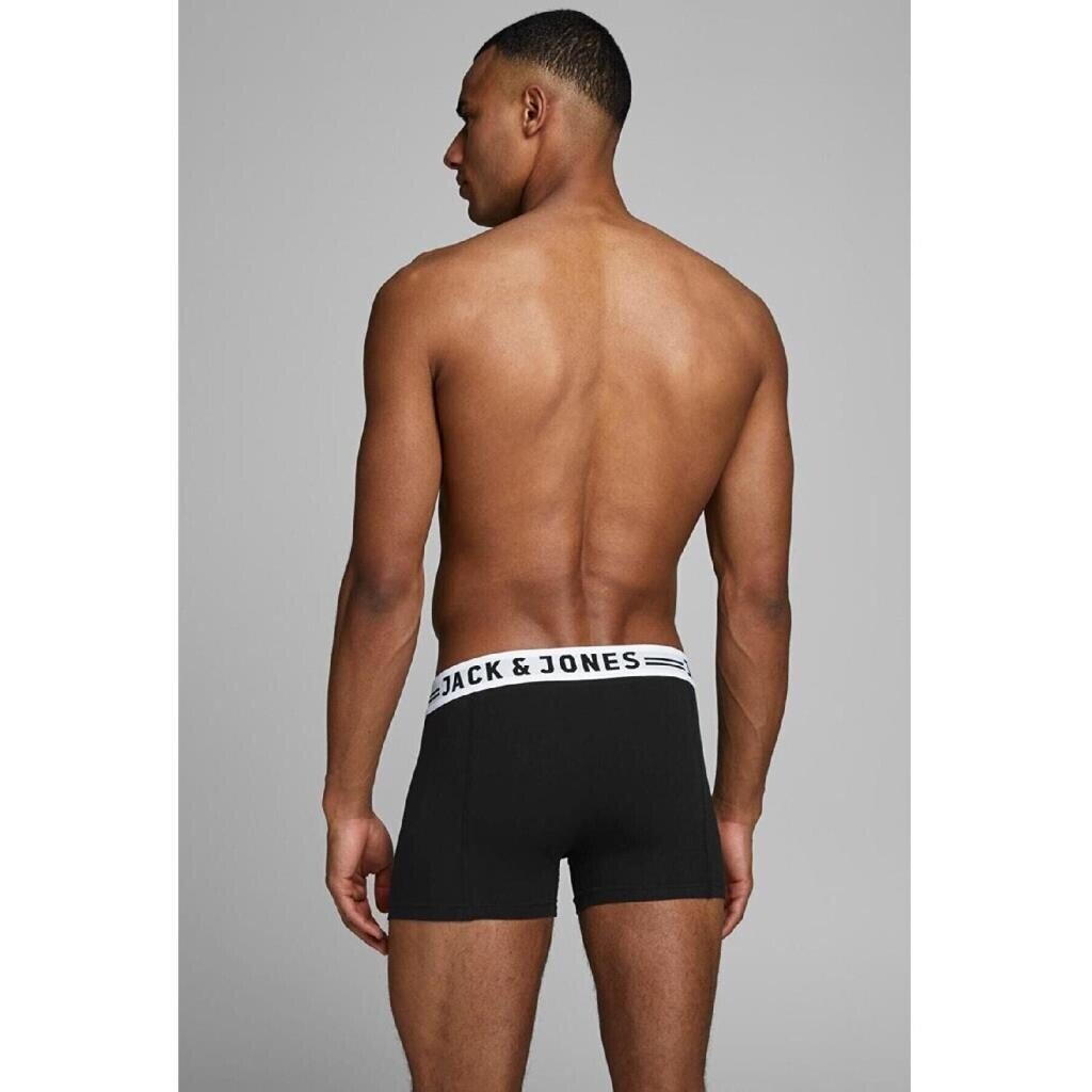 Jack & Jones 12081832 3-Pack Trunks Siyah Beyaz - 3