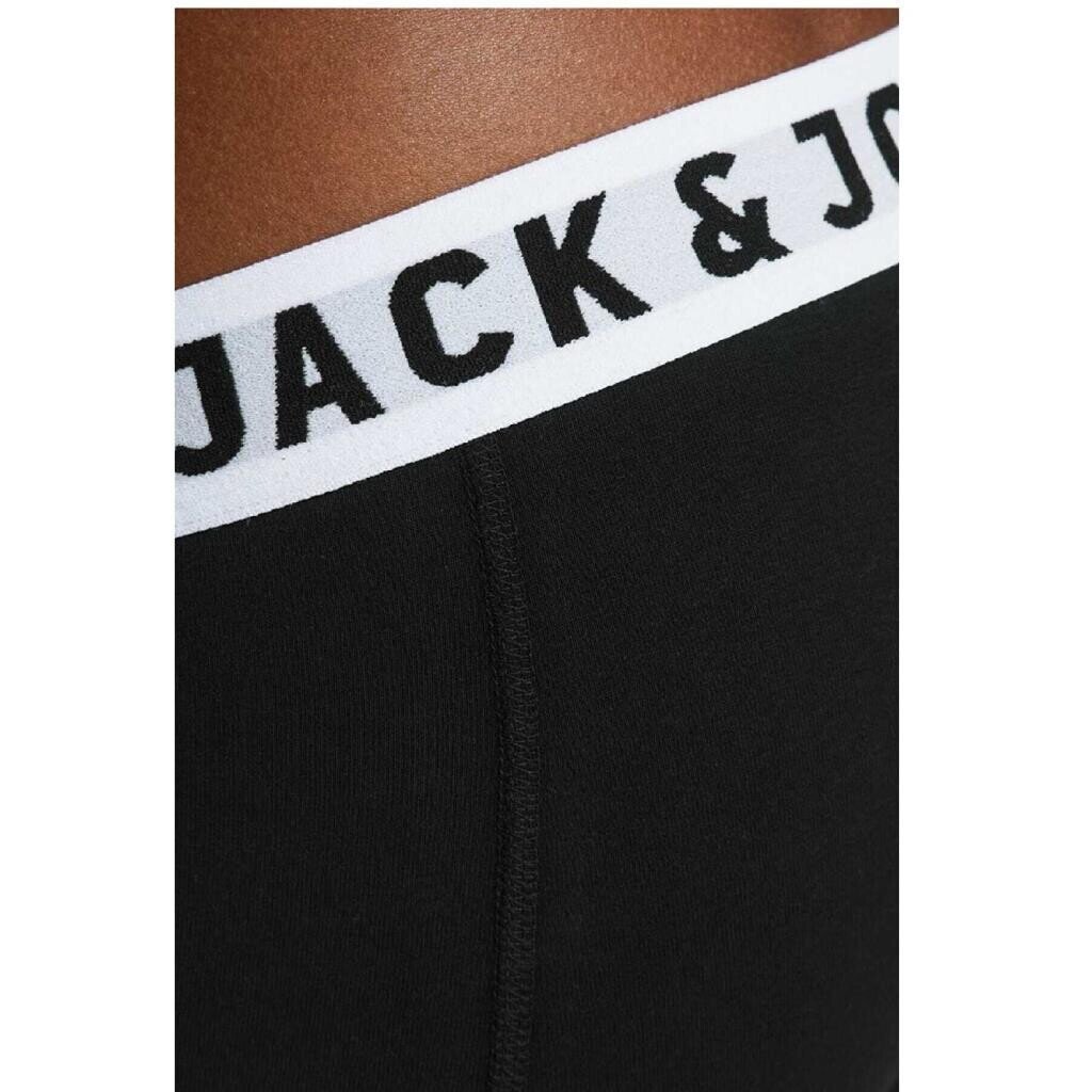 Jack & Jones 12081832 3-Pack Trunks Siyah Beyaz - 4