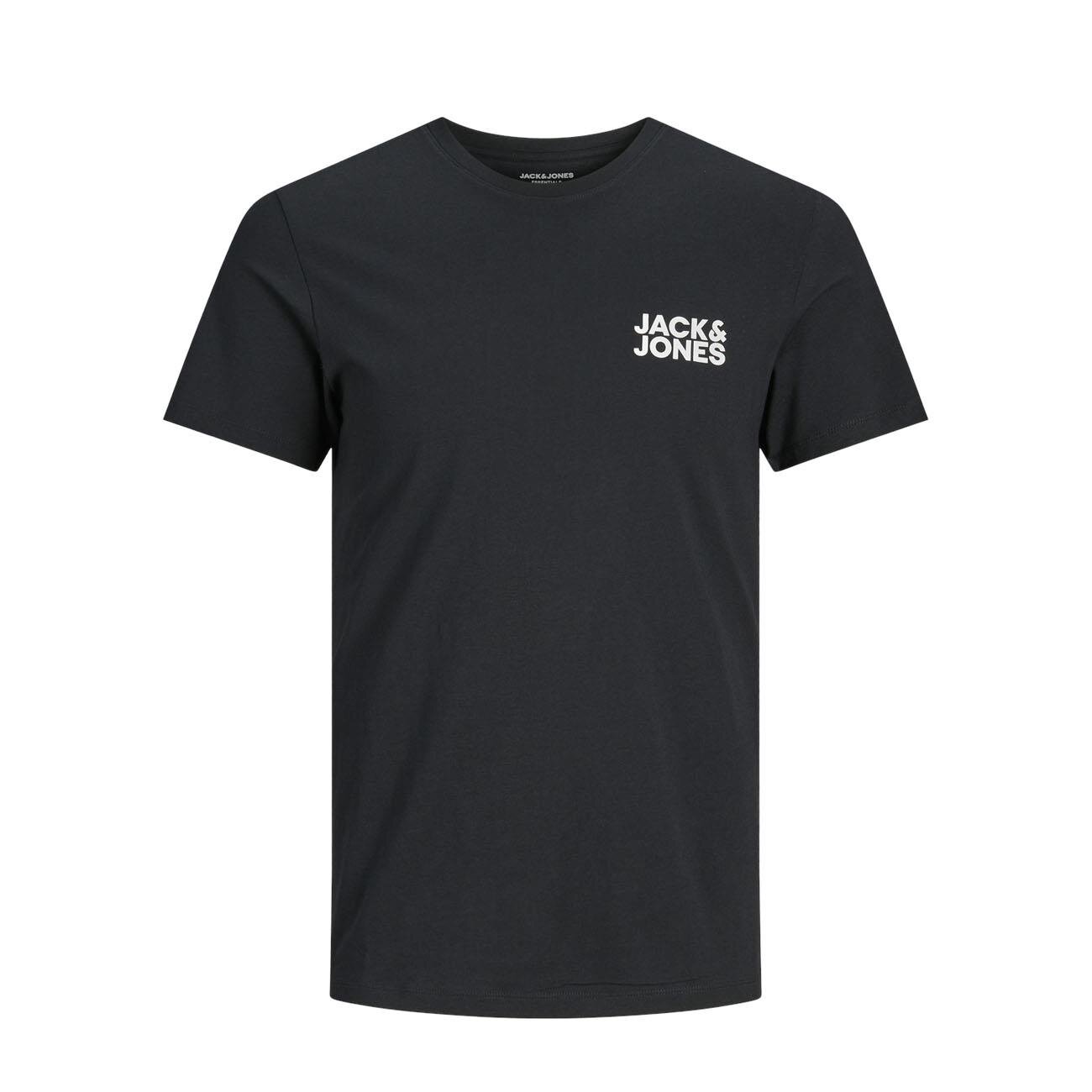 Jack & Jones 12151955 Jjecorp Logo Tee Ss O-Neck Noos Siyah Küçük - 1