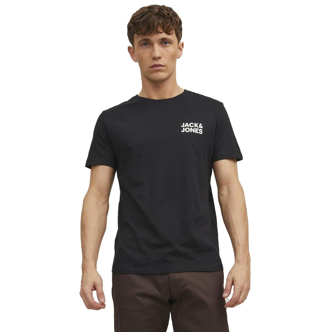 Jack & Jones 12151955 Jjecorp Logo Tee Ss O-Neck Noos Siyah Küçük - 3