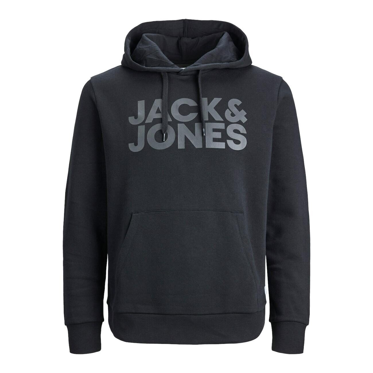 Jack & Jones 12152840 Jjecorp Logo Sweat Siyah Büyük - 1