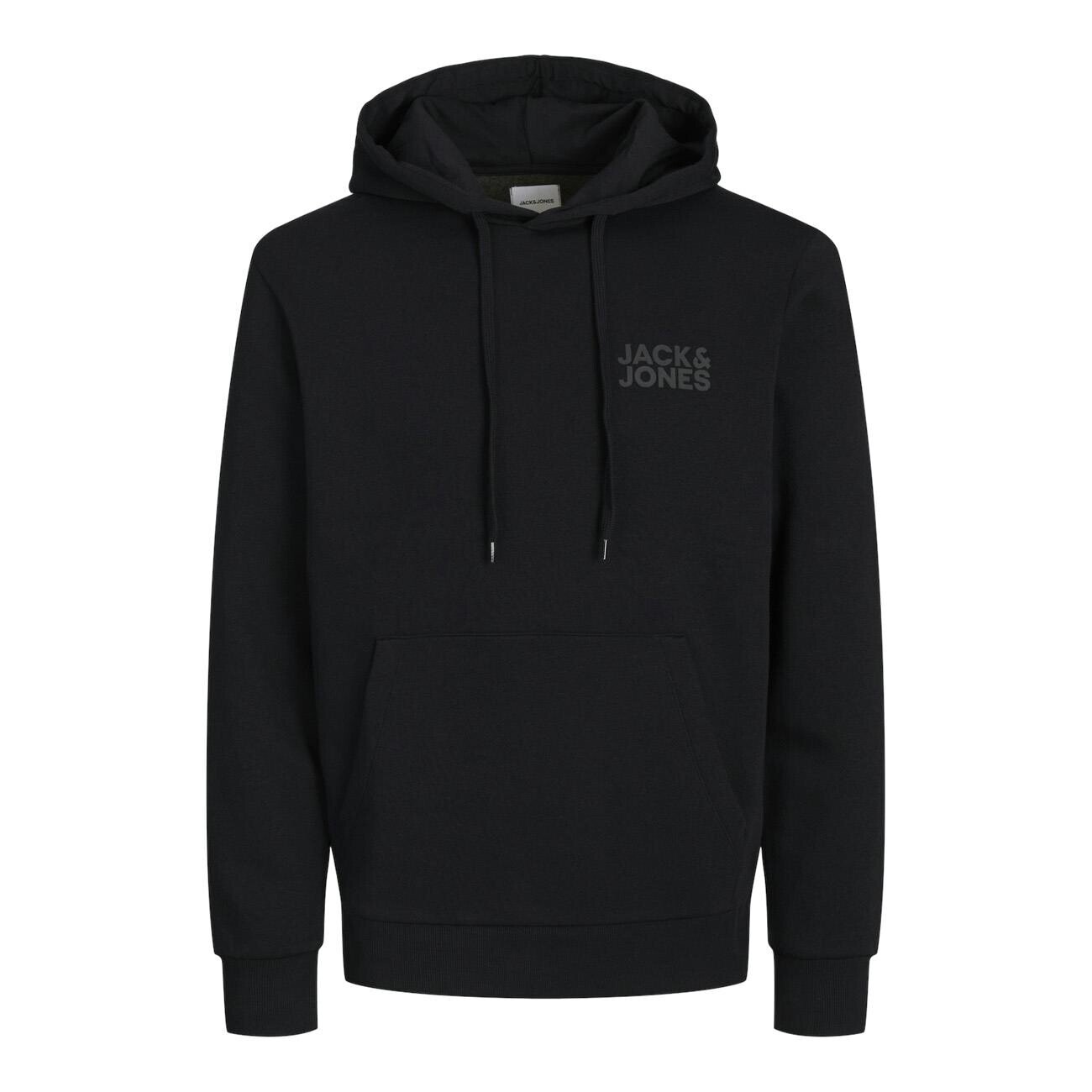 Jack & Jones 12152840 Jjecorp Logo Sweat Siyah Küçük - 1