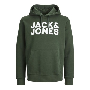 Jack & Jones 12152840 Jjecorp Logo Sweat Yeşil 