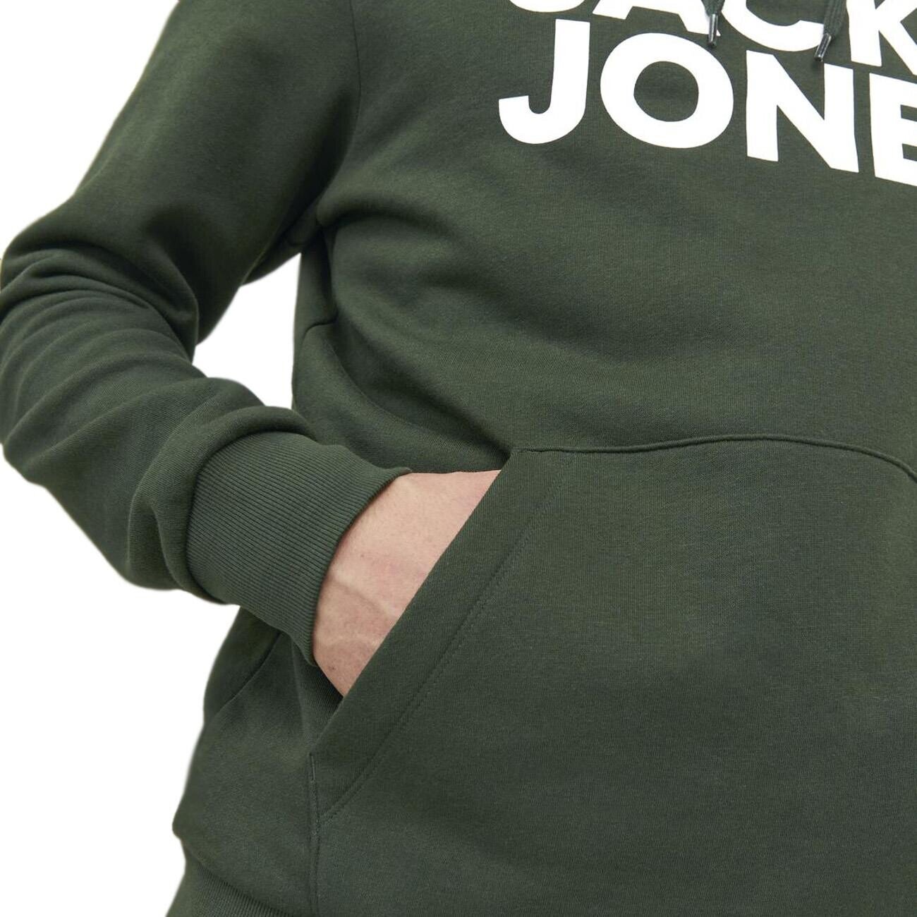 Jack & Jones 12152840 Jjecorp Logo Sweat Yeşil - 5