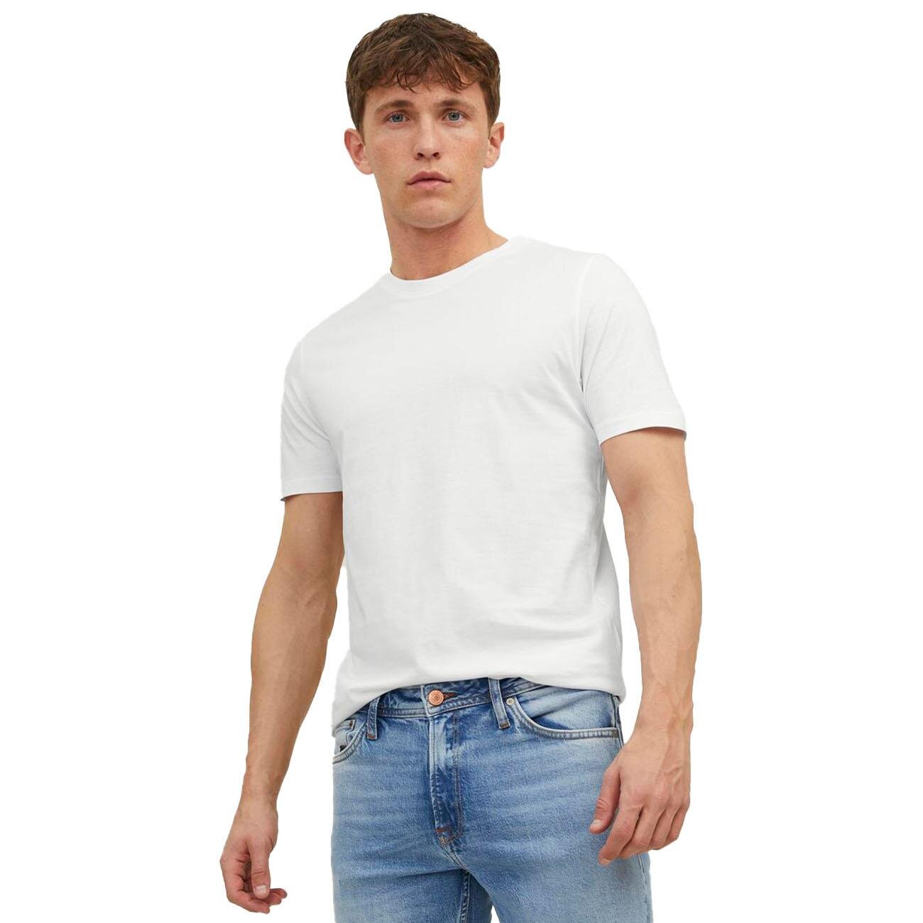 Jack & Jones 12156101 Jjeorganic Basic Tee Ss O-Neck Noos Beyaz - 3