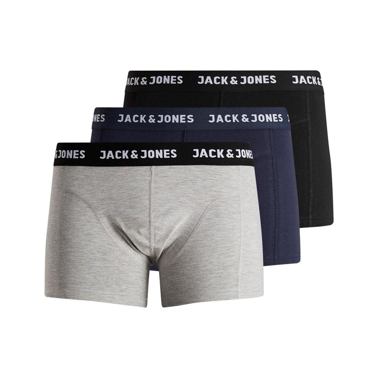 Jack & Jones 12160750 Jacanthony 3'lü Boxer Noos Renkli - 1