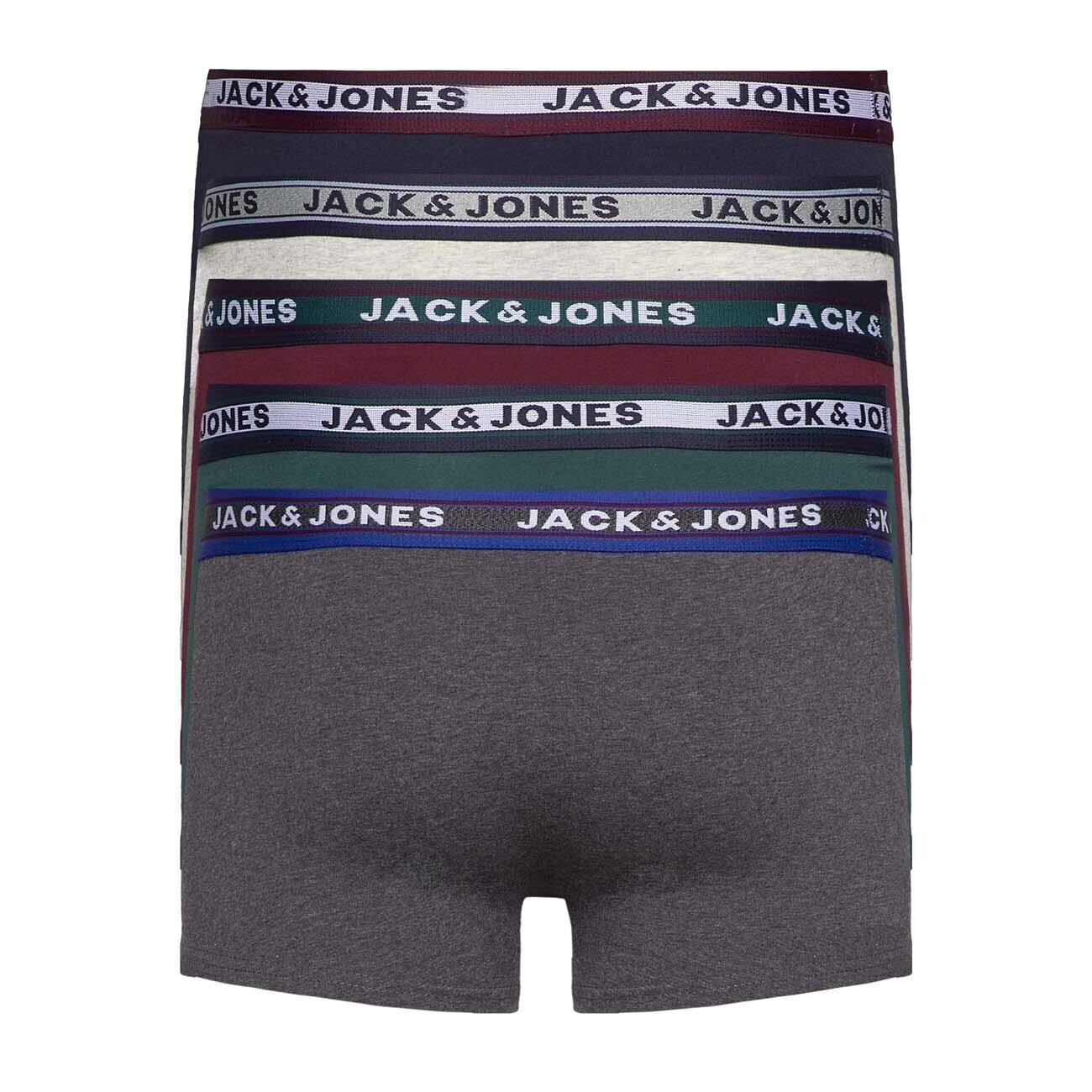 Jack & Jones 12165348 Jacoliver 5'li Boxer Noos Grimelanj - 2