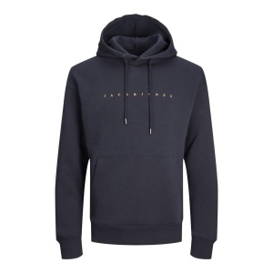 Jack & Jones 12233972 Jjestar Jj Sweat Hood Noos Lacivert 