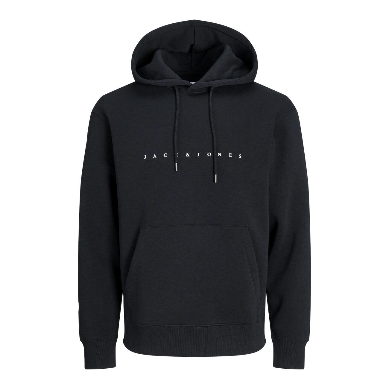 Jack & Jones 12233972 Jjestar Jj Sweat Hood Noos Siyah - 1