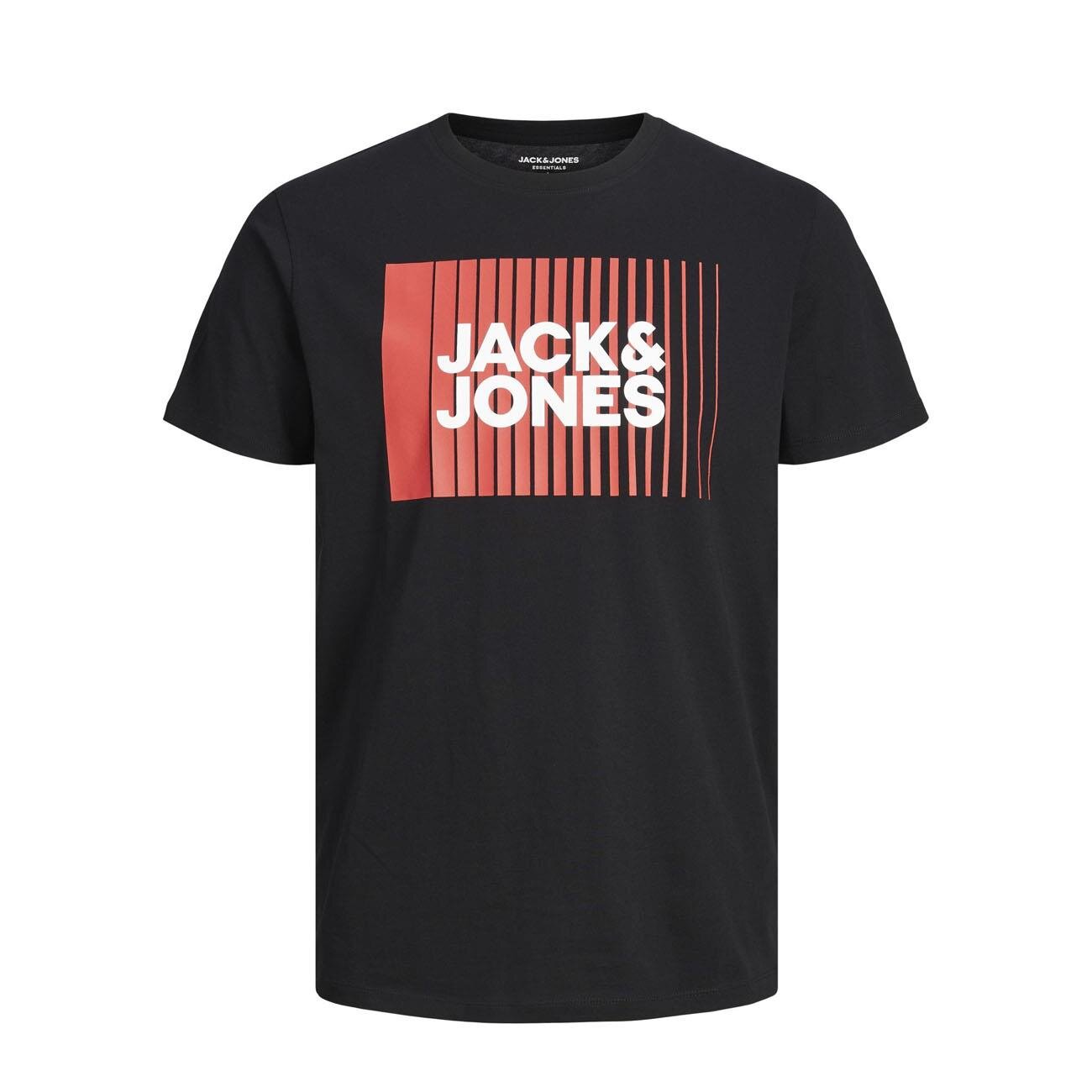 Jack & Jones 12233999 Jjecorp Logo Tee Play Ss O-Neck Noos Siyah - 1