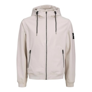 Jack & Jones 12236300 Jjebasic Softshell Hood Noos Ay Işığı 