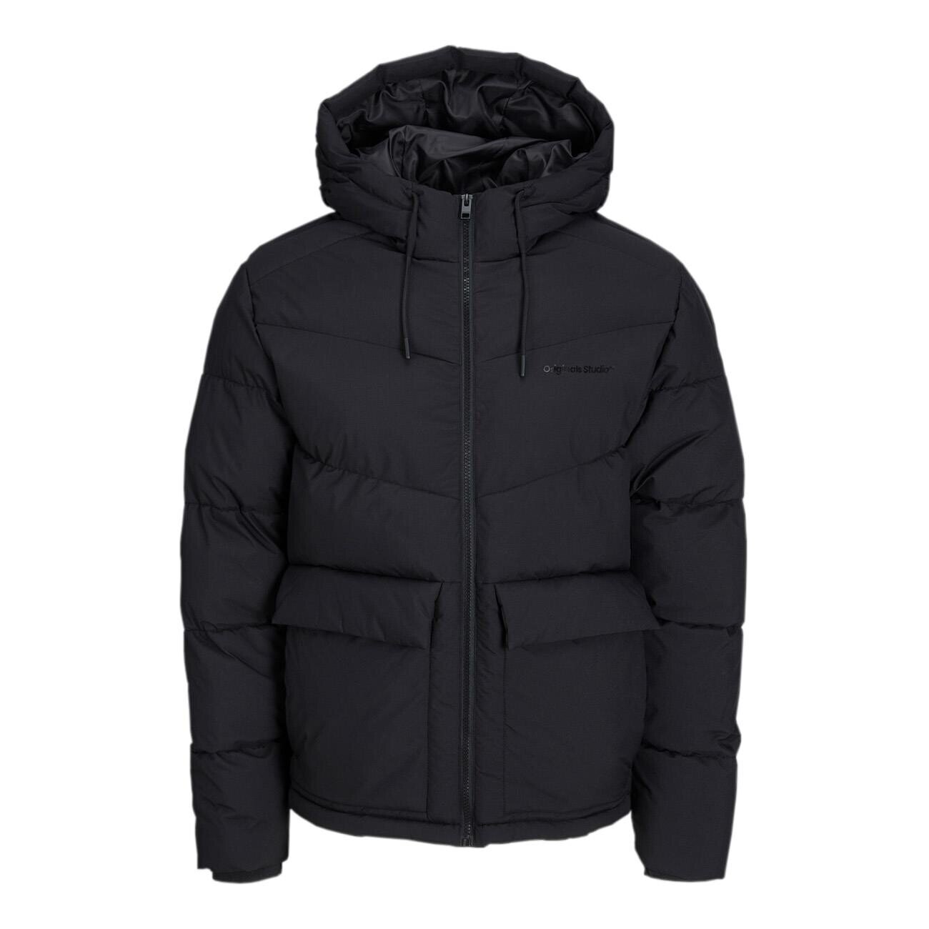 Jack & Jones 12238849 Jorvesterbro Puffer Ceket Sn Siyah - 1