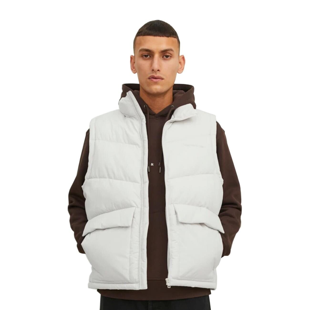 Jack & Jones 12238853 Jorvesterbro Bodywarmer Sn Beyaz - 2