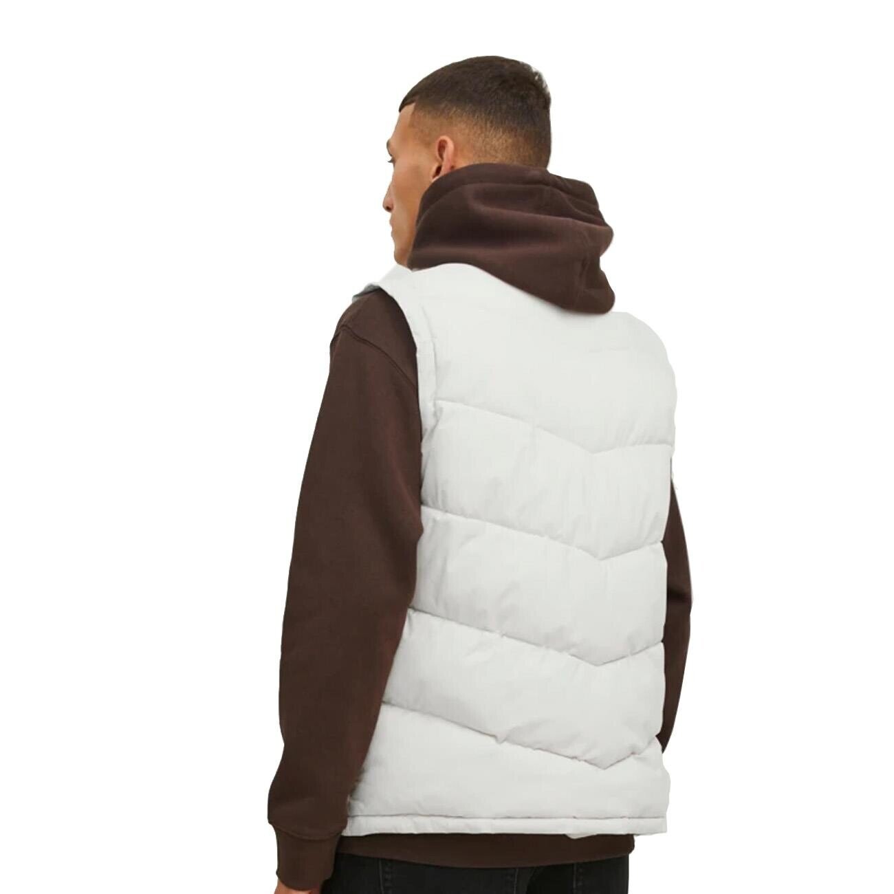 Jack & Jones 12238853 Jorvesterbro Bodywarmer Sn Beyaz - 3