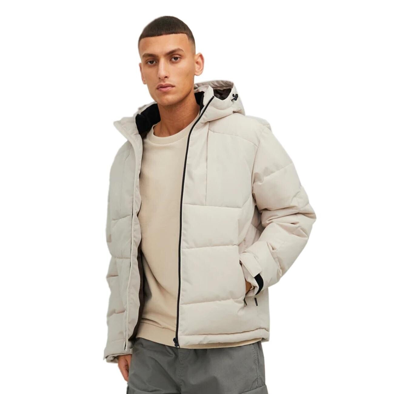 Jack & Jones 12239001 Jcootis Puffer Sn Bej - 2