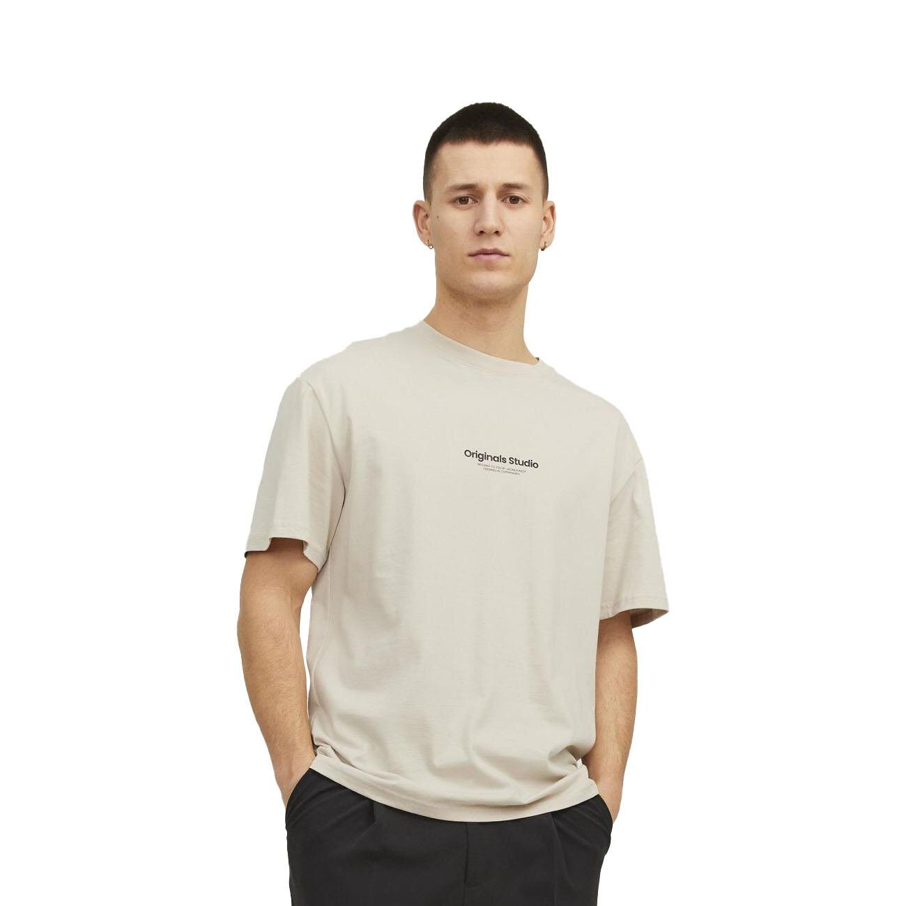 Jack & Jones 12240121 Jorvesterbro Tee Ss Crew Neck Noos Ay Işığı - 2