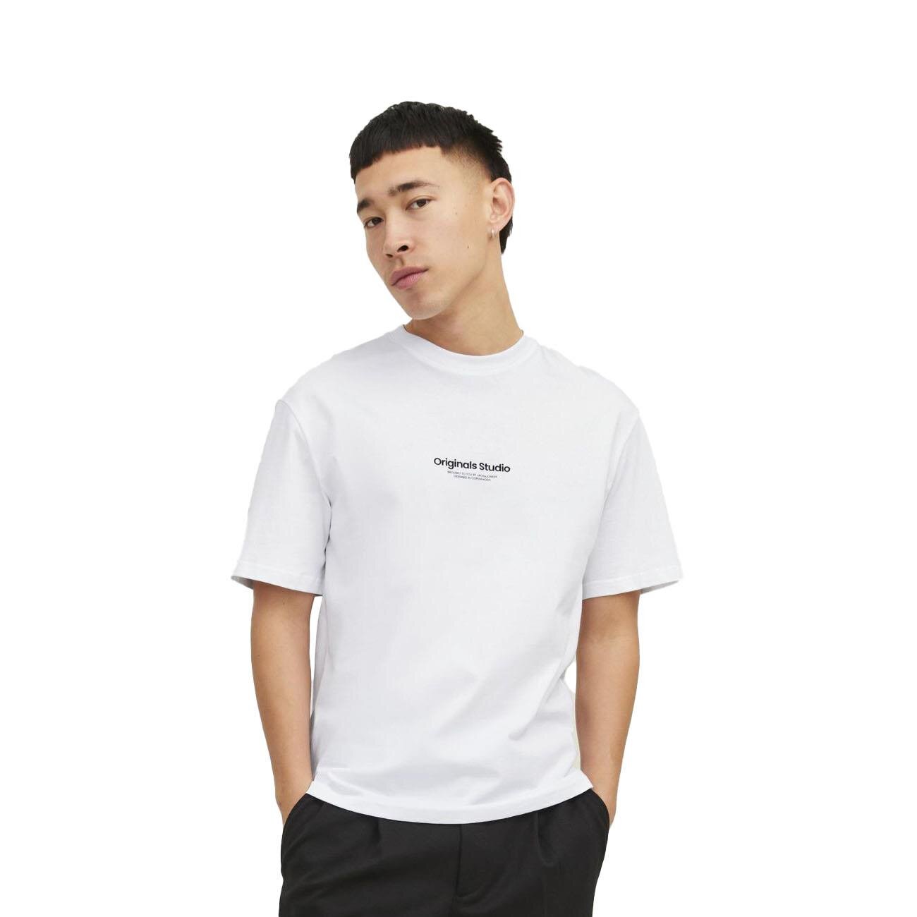 Jack & Jones 12240121 Jorvesterbro Tee Ss Crew Neck Noos Beyaz - 2