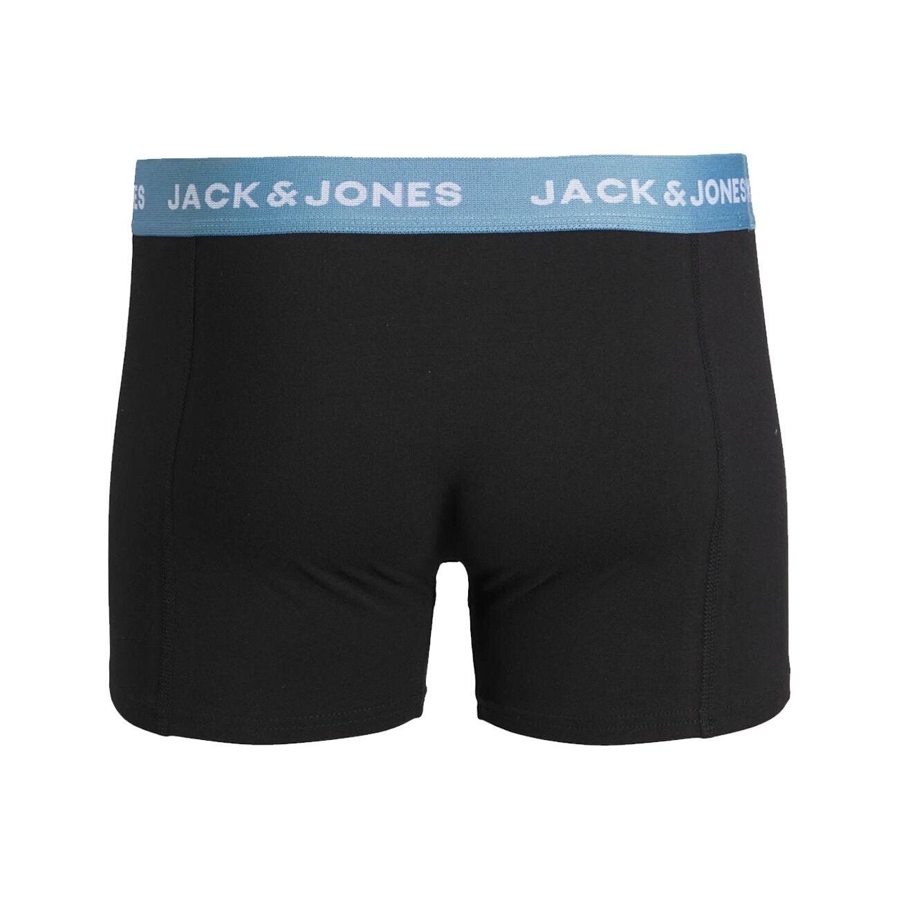 Jack & Jones 12240256 Jacsolid Alex 3'lü Boxer Siyah - 2