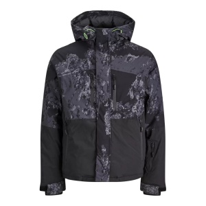 Jack & Jones 12241637 Jcoalpine Ceket Siyah-Gri 