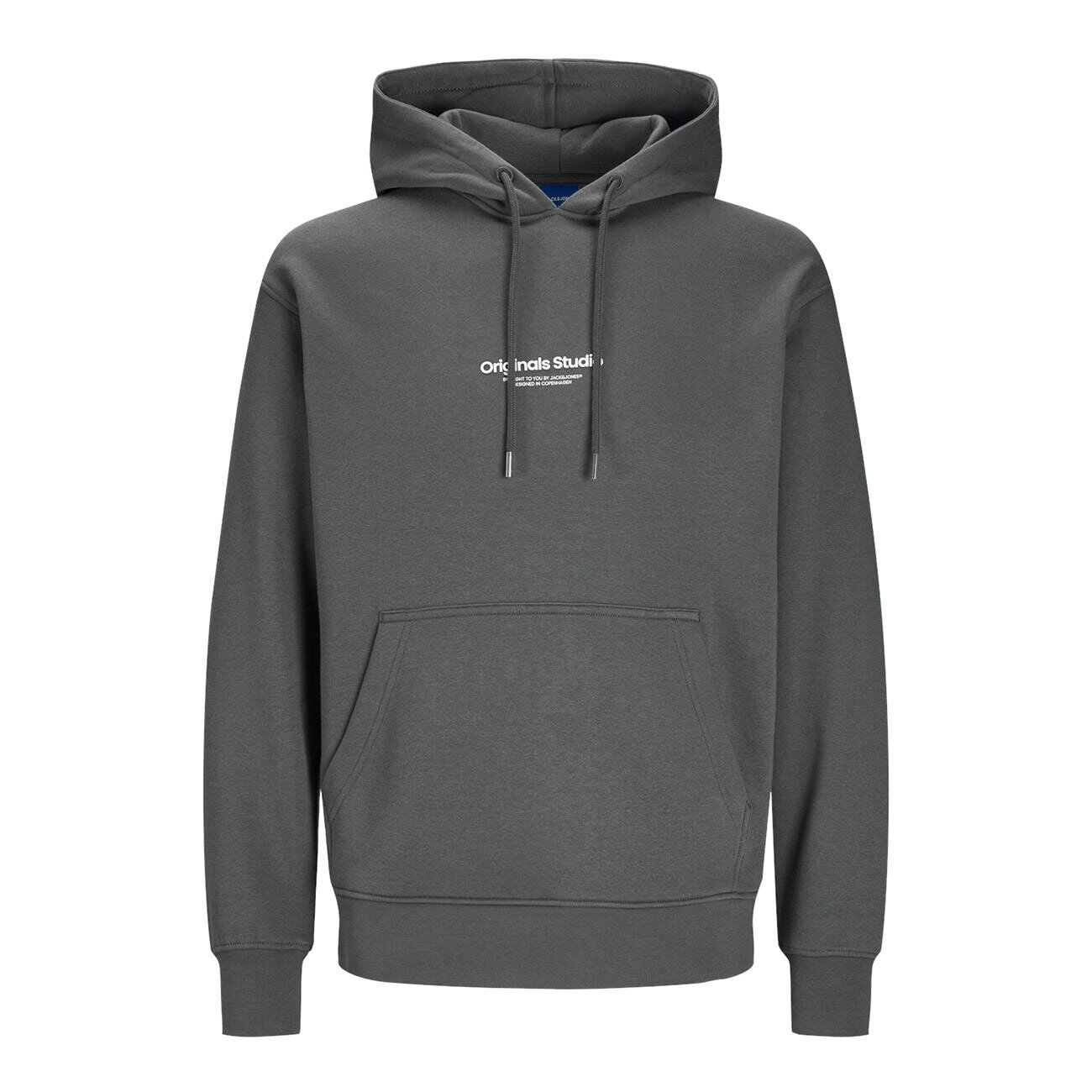 Jack & Jones 12241687 Jorvesterbro Sweat Hood Noos Füme - 1