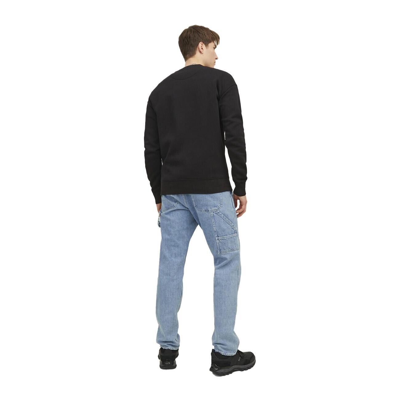 Jack & Jones 12241694 Jorvesterbro Sweat Noos Siyah - 3